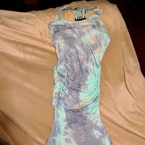 Venus long ti dye dress